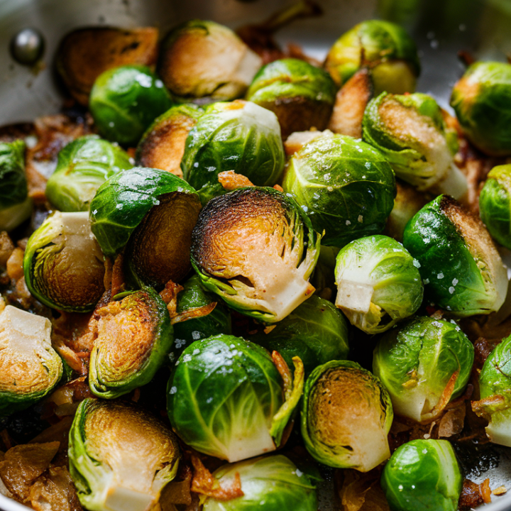 Discover the perfect balance of sweet and savory with our Flavorful Roasted Brussels Sprouts! Enhanced with a balsamic glaze, this side dish goes beyond the basics, making it an ideal match for dishes like maple-grilled salmon and Maple Balsamic Pork Chops. 🌿 #TastySides #VeggieLovers