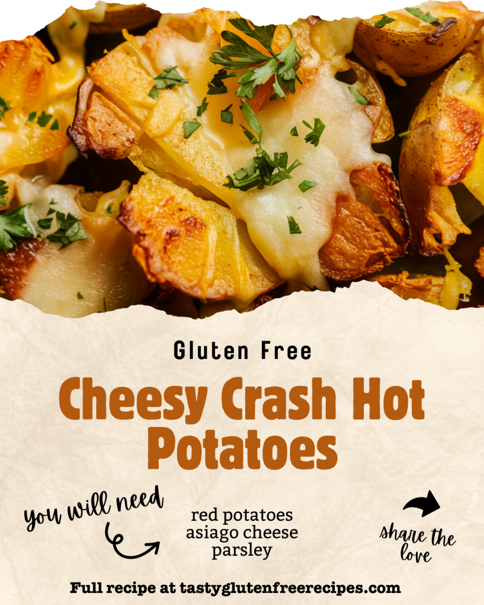 Treat yourself to the ultimate side dish with our Cheesy Crash Hot Potatoes! These smashed potatoes are crispy, cheesy, and oh-so-delicious. Perfect for family dinners, potlucks, or whenever you crave some comfort food goodness. 🌟 #PotatoLovers #CheesyGoodness