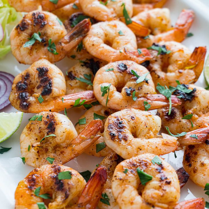 Spice up your summer with these gluten-free chipotle lime shrimp skewers! Serve them hot off the grill as an appetizer, a delightful addition to your garden salad, or tucked into tasty shrimp tacos. Let's get grilling! 🌞🌶🍤