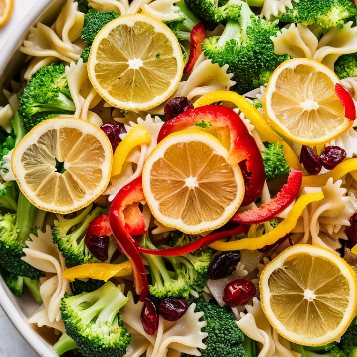 Add a burst of flavor to your summer gatherings with this Gluten-Free Broccoli & Bow-Tie Pasta Salad! The secret ingredient? Salt-cured lemons for a zesty surprise. Make it ahead and chill β it's a party favorite! πππ