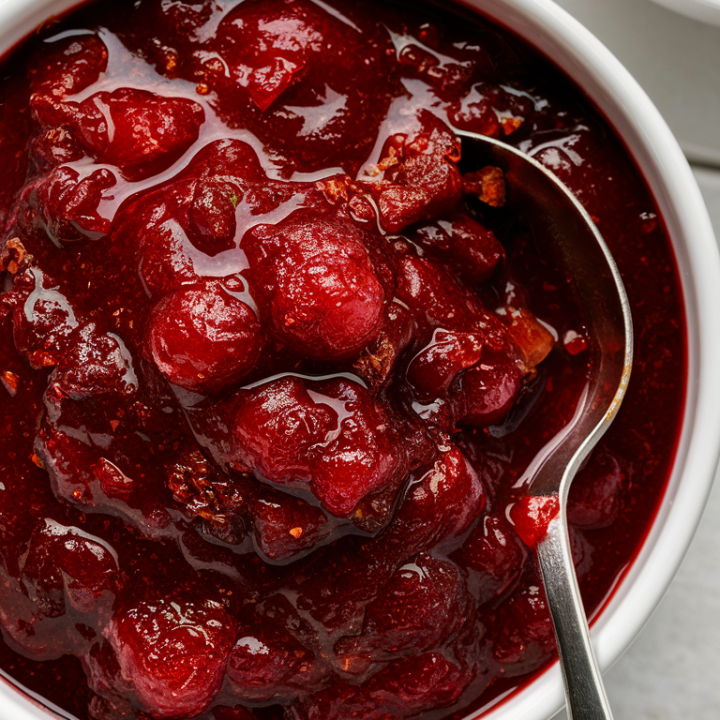 Try our delicious Spicy Cherry Chutney recipe! Sweet cherries meet bold spices in this irresistible condiment. Perfect for adding a gourmet touch to your snacks and meals. Easy to make and even easier to love! 😋 #HomemadeChutney #CherryLovers