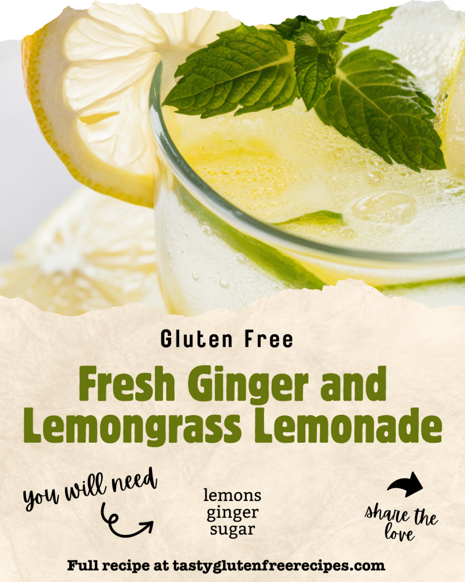 Elevate your summer sip game with this refreshing homemade lemonade! Infused with fresh ginger and lemongrass, it's a gourmet twist on a classic. Perfect for BBQs and picnics. 🍹✨ #SummerDrinks #HomemadeLemonade
