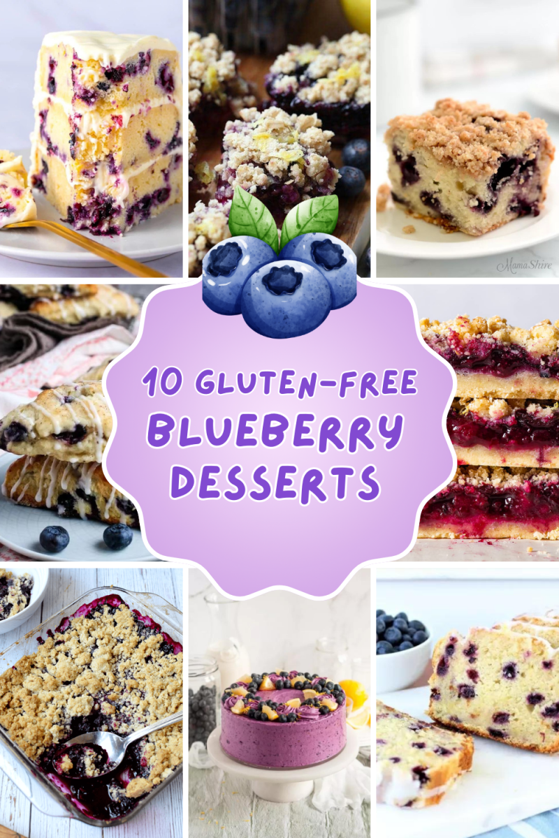 Discover 10 amazing gluten-free blueberry desserts perfect for any occasion! 🌟 Enjoy the comforting Gluten-Free Blueberry Coffee Cake, zesty Lemon Blueberry Crumble Bars, and tender Easy Gluten-Free Blueberry Scones. Delicious treats that everyone will love! 🍰✨ #glutenfree #blueberrydesserts #delicious