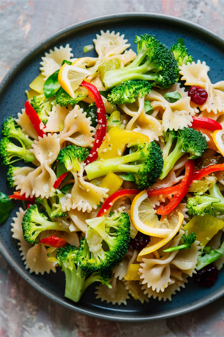 Discover the perfect picnic dish: Gluten-Free Bow-Tie Pasta Salad with Broccoli and a secret zest from salt-cured lemons. Easy to prepare, this dish is best served chilled, making it ideal for hot summer days! π₯¦πβοΈ