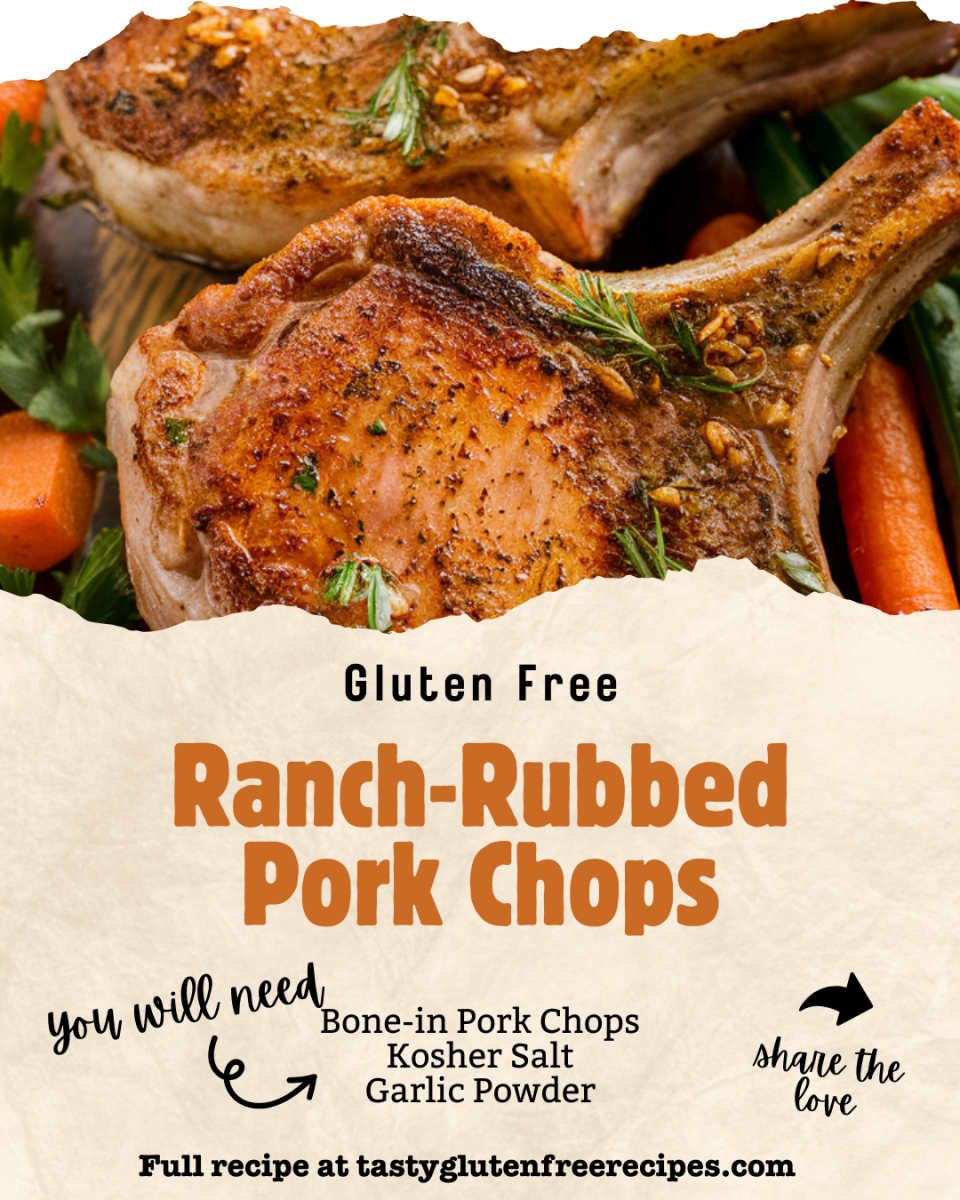 Why buy ranch seasoning when you can make your own? This easy-to-follow recipe lets you create the perfect blend for roasted pork chops. Customize to your taste and use it on meats, in dressings, or with Greek yogurt for a tasty dip! 🥗💫 #HomemadeFlavors #CookingTips