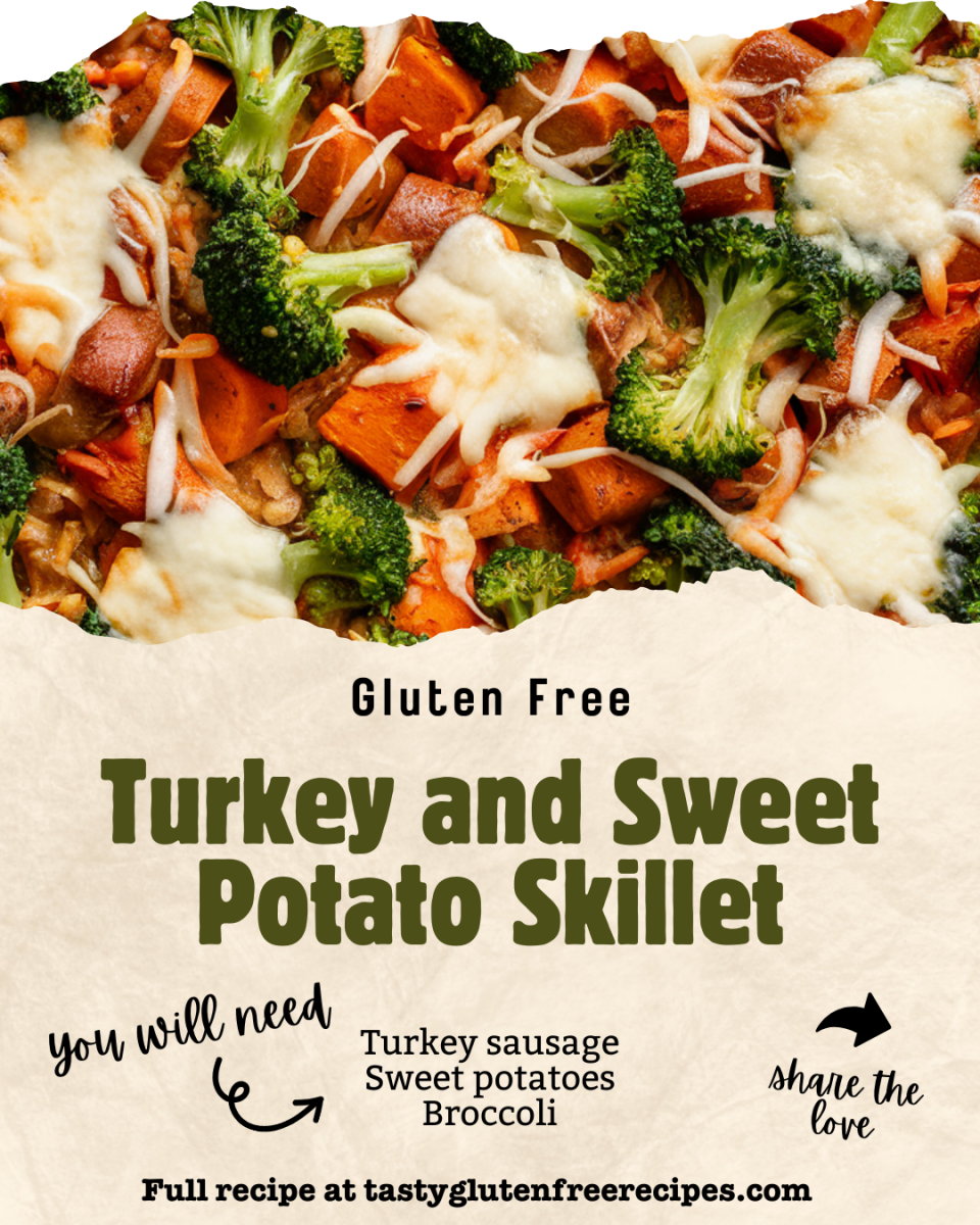 Whip up a tasty midweek meal with this Gluten-Free Turkey & Sweet Potato Skillet! Only 5 ingredients and 40 minutes stand between you and dinner. Featuring turkey, sweet potatoes, broccoli, and gooey mozzarella cheese. 🥦🧀🍽️ #EasyRecipes #GlutenFree #WeeknightDinner







