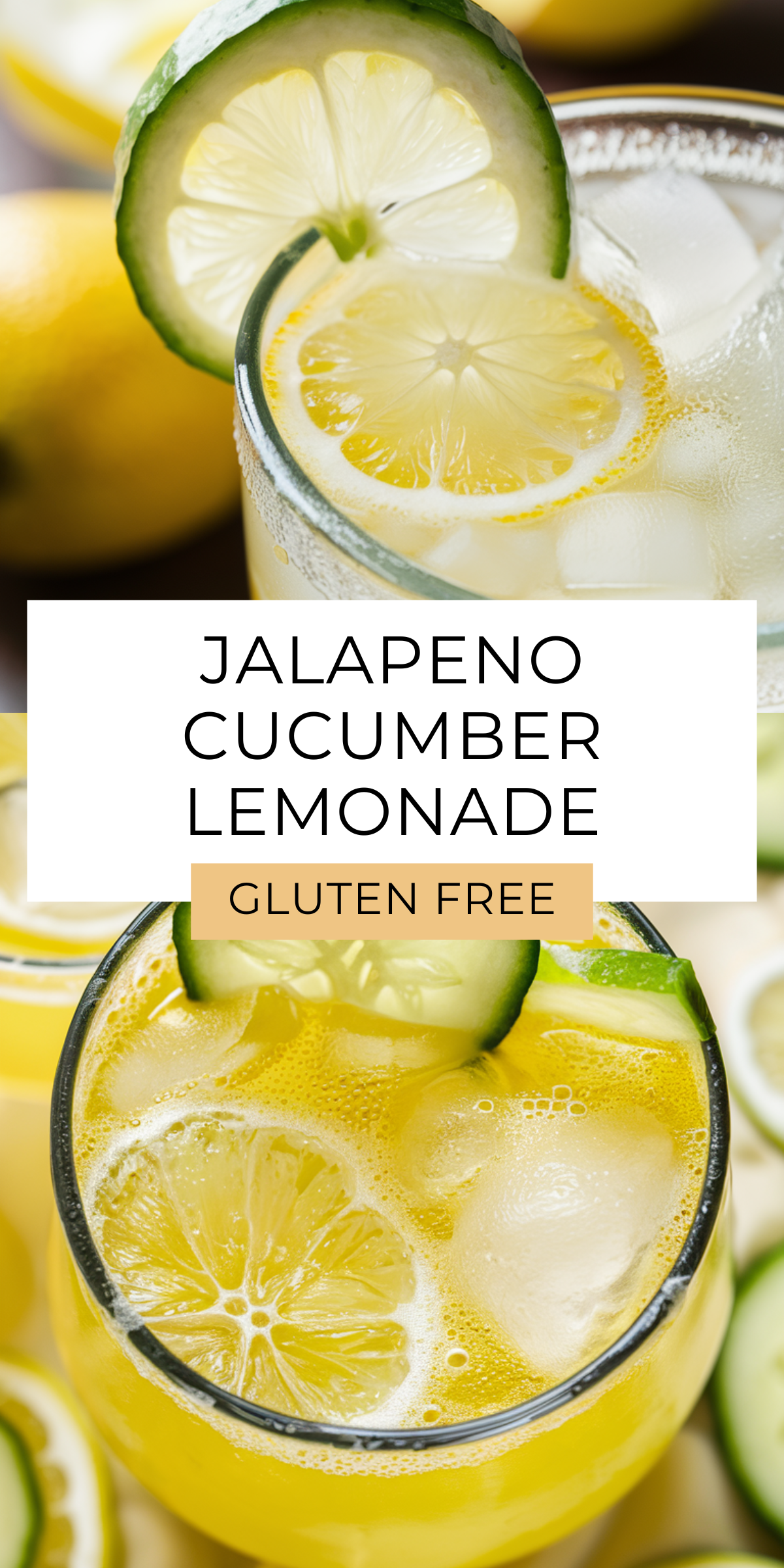Quench your thirst with this Spicy Jalapeno Cucumber Lemonade! A refreshing blend of crisp cucumber, tangy lemon, and a kick of jalapeno makes this drink a standout. Ideal for barbecues, picnics, or anytime you need a flavorful refreshment. 🥒 #UniqueBeverages #CoolAndSpicy