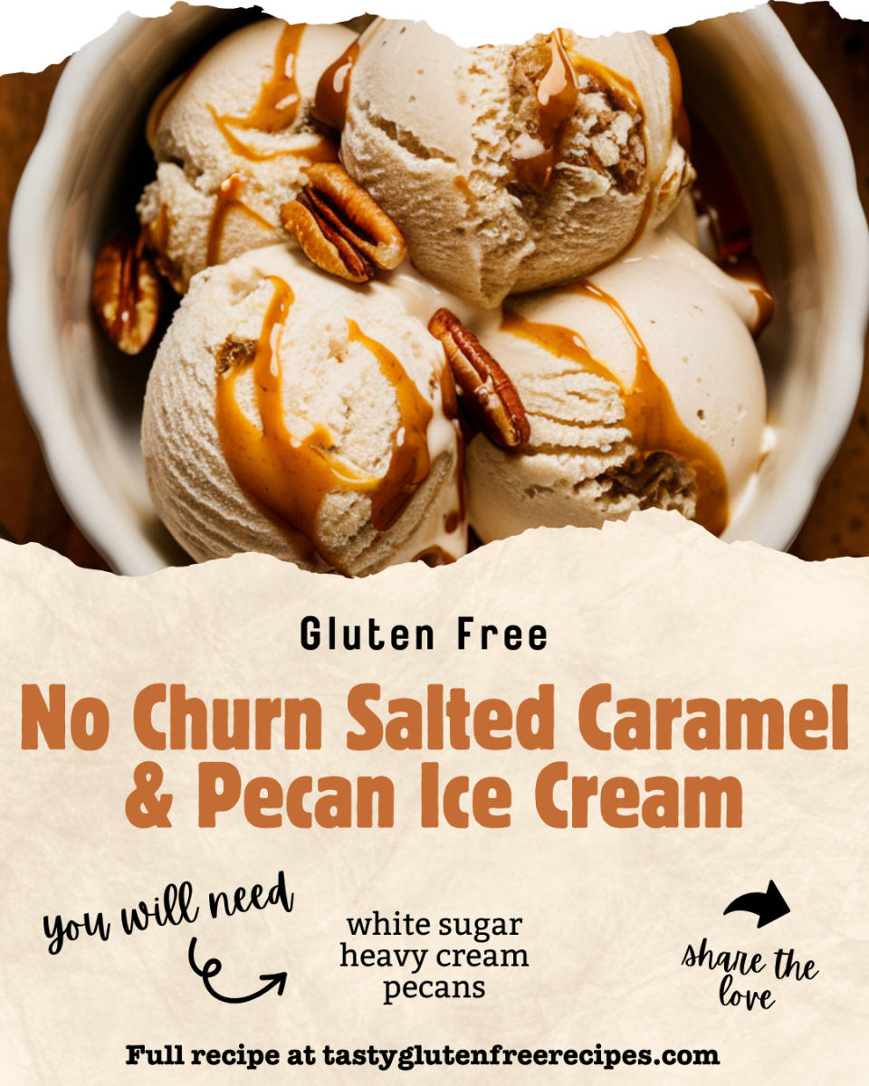 🍨🥄 Dive into summer with our No-Churn Salted Caramel & Pecan Ice Cream! No ice cream maker needed, just creamy, dreamy bliss in every scoop! 😋🌞 #IceCreamLovers #Homemade