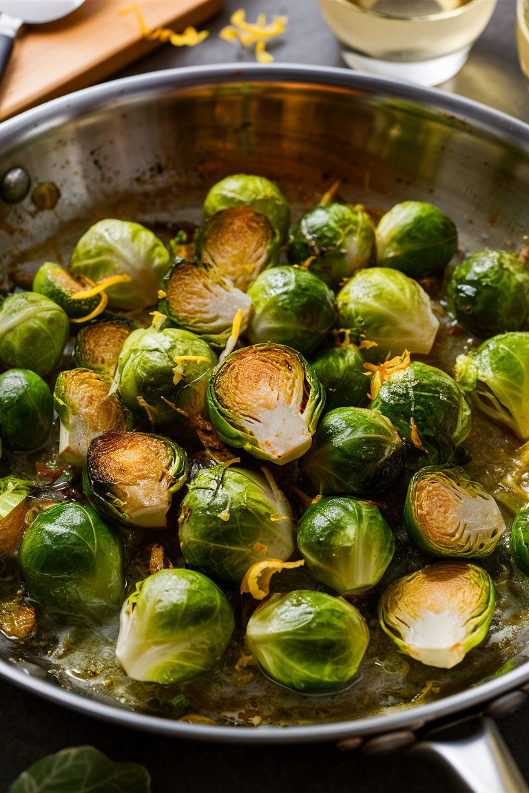 Elevate your side dish game with these delicious Balsamic-Glazed Brussels Sprouts! Oven-roasted to perfection and enhanced with a touch of sweetness, they pair beautifully with everything from grilled salmon to pork chops. A savory-sweet delight! 😋 #BrusselsSprouts #SideDish