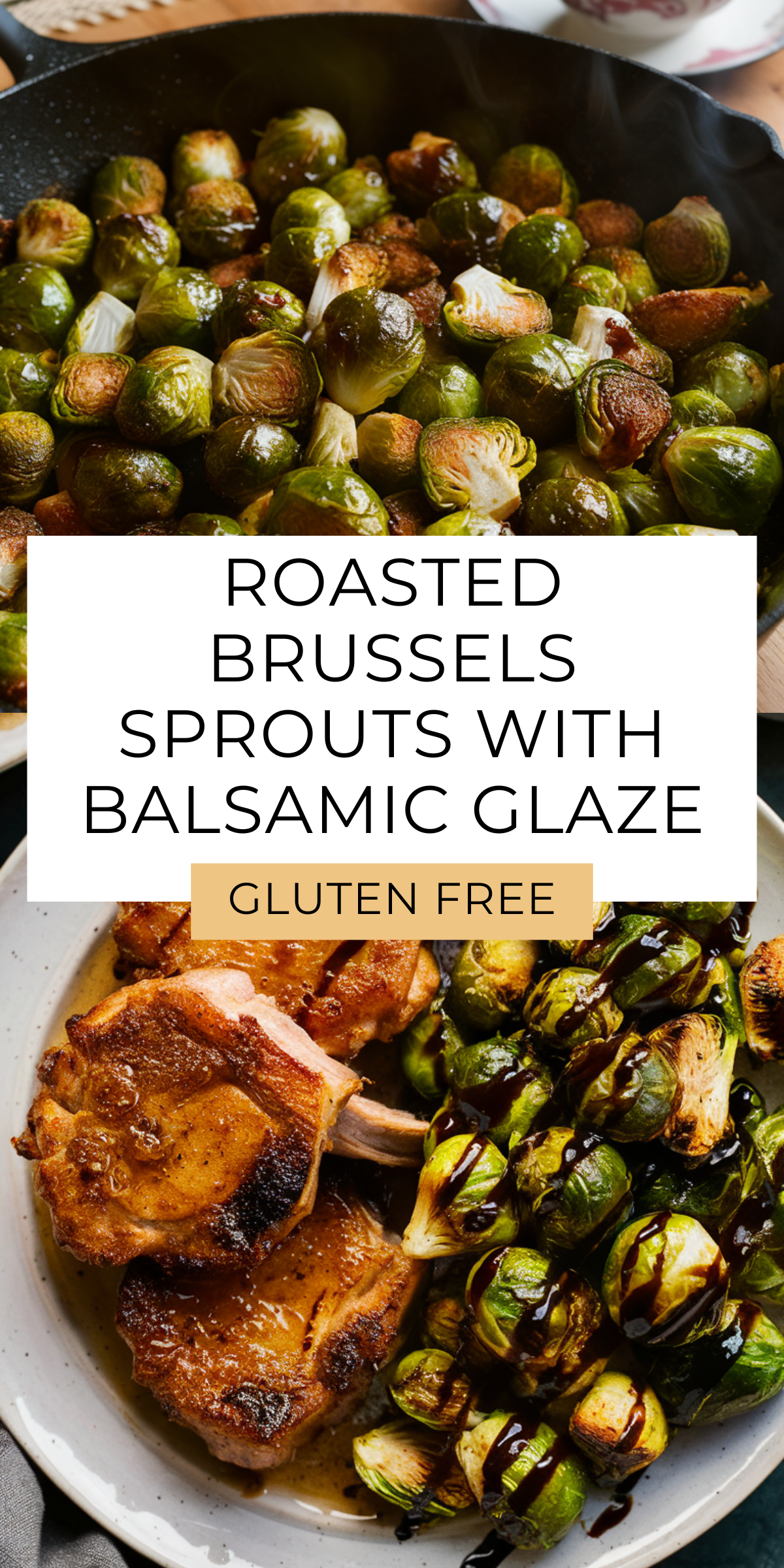 Elevate your side dish game with these delicious Balsamic-Glazed Brussels Sprouts! Oven-roasted to perfection and enhanced with a touch of sweetness, they pair beautifully with everything from grilled salmon to pork chops. A savory-sweet delight! 😋 #BrusselsSprouts #SideDish