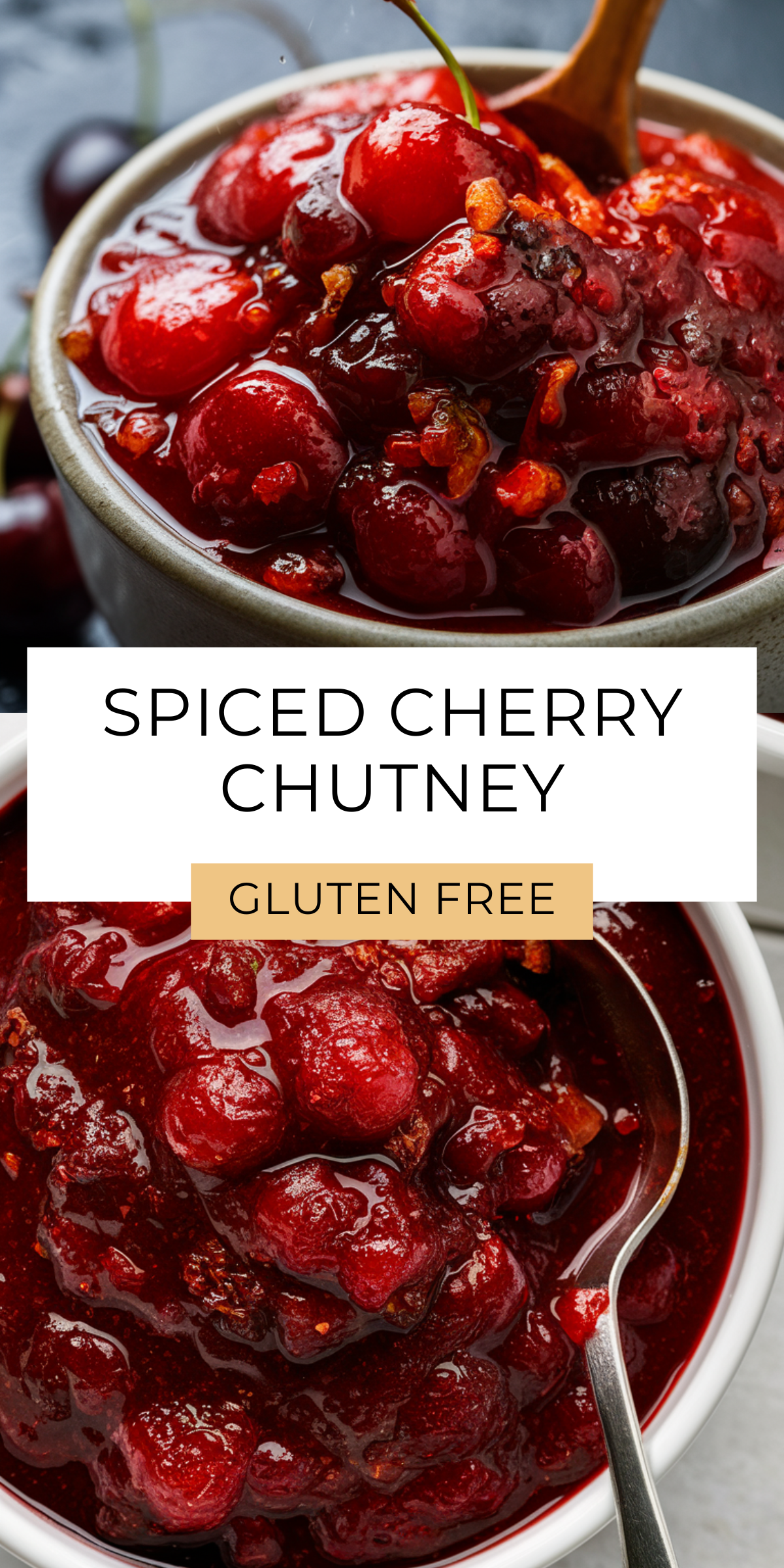 Add a burst of flavor to your meals with this Spicy Cherry Chutney! Perfectly balanced with sweet cherries and a kick of spice, this chutney pairs wonderfully with cheese, meats, and more. Elevate your dishes effortlessly! 🌟 #CherryChutney #FlavorExplosion